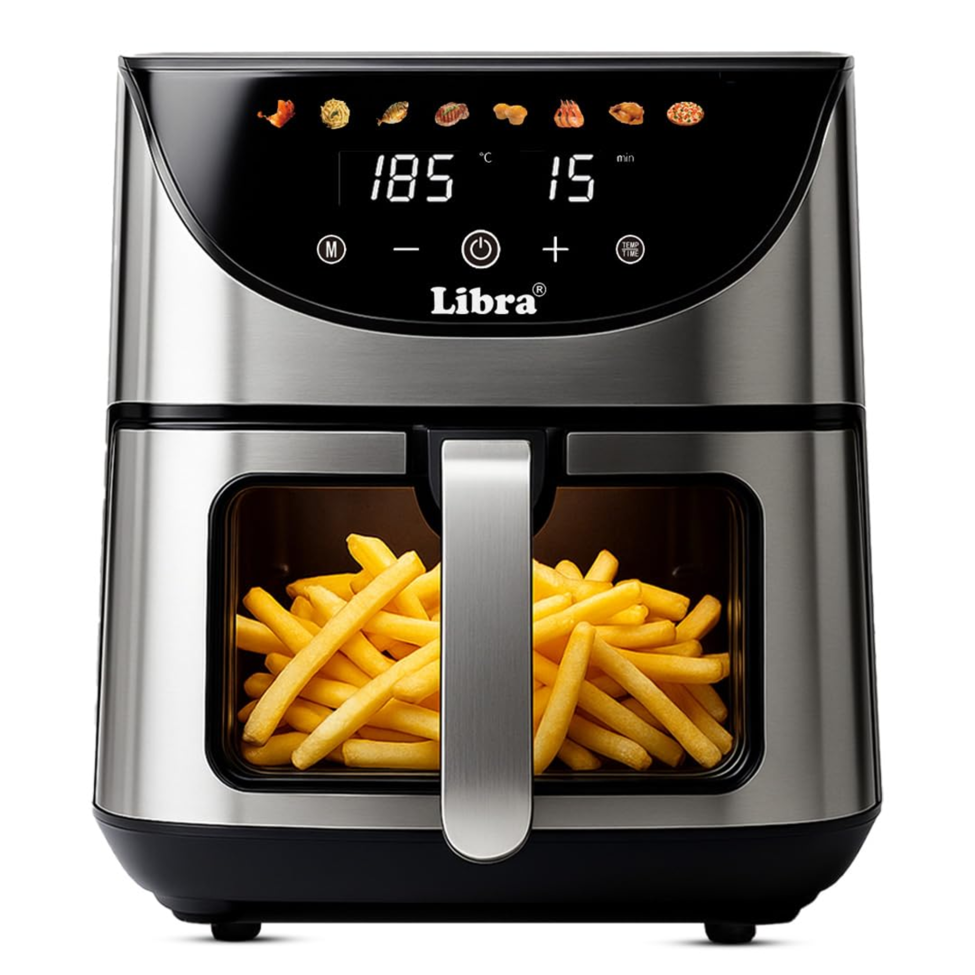Libra 6.5 Liter Air Fryer Oven – 1740W Stainless S...